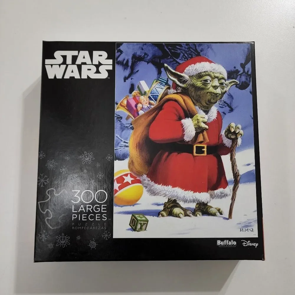 Star Wars Santa Yoda Buffalo Puzzle BRAND NEW Christmas Holiday Gift Sealed